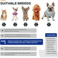 thumbnail image 3 of Dog Shoes Dog Boots & Paw Protector, Anti-Slip Sole Winter Dog Booties with Reflective Straps Dog Snow Boots for Small Medium Dogs 4PCS, 3 of 7