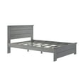 thumbnail image 2 of K/D Queen Bed Panel 7 slats w/ metal support bar, Driftwood, 2 of 8