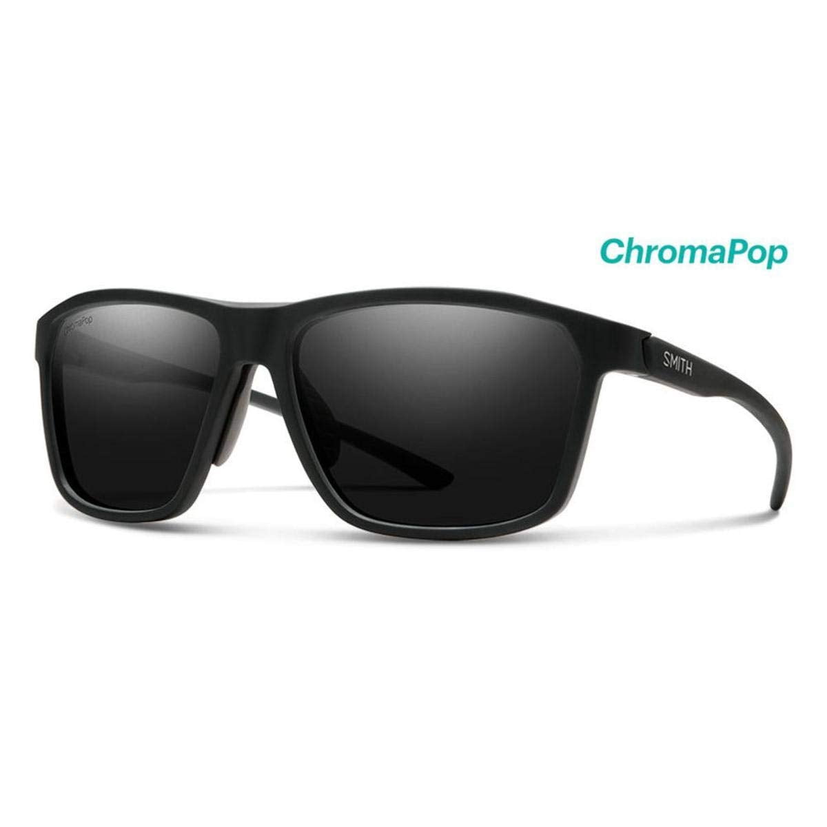 Smith Optics Pinpoint Polarized ChromaPop Men's Matte Black Square Sport Sunglasses - 202559003596N