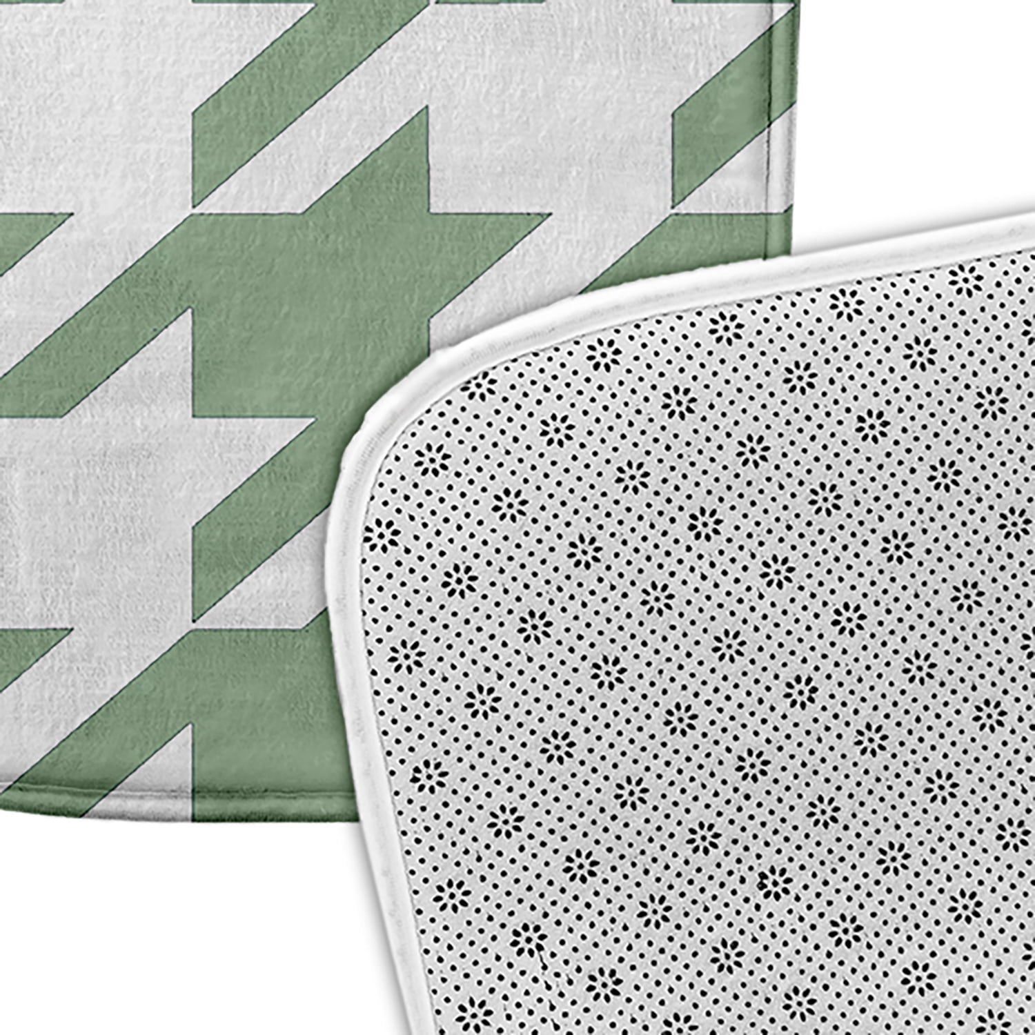Simply Daisy Geometric Pet Feeding Mat for Dogs and Cats