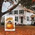 thumbnail image 3 of Thanksgiving Outdoor Garden Flag 28x40in - Washable Turkey Thanksgiving Day Happy Thanskgiving Outdoor Garden Flag Cute Cartoon Durable House Flag - for Outdoor Balcony Decoration, 3 of 6