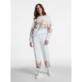 thumbnail image 2 of Peanuts Women's Crewneck Sweatshirt with Long Sleeves, Sizes XXS-4X, 2 of 5