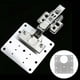thumbnail image 1 of Fiudx Placas de Reparación de Bisagras de Acero Inoxidable, Kit de Refuerzo Duradero para Puertas de Gabinete, Soporte de Fijación de Bisagra de Fácil Instalación, Solución Versátil para Soporte de M, 1 of 6