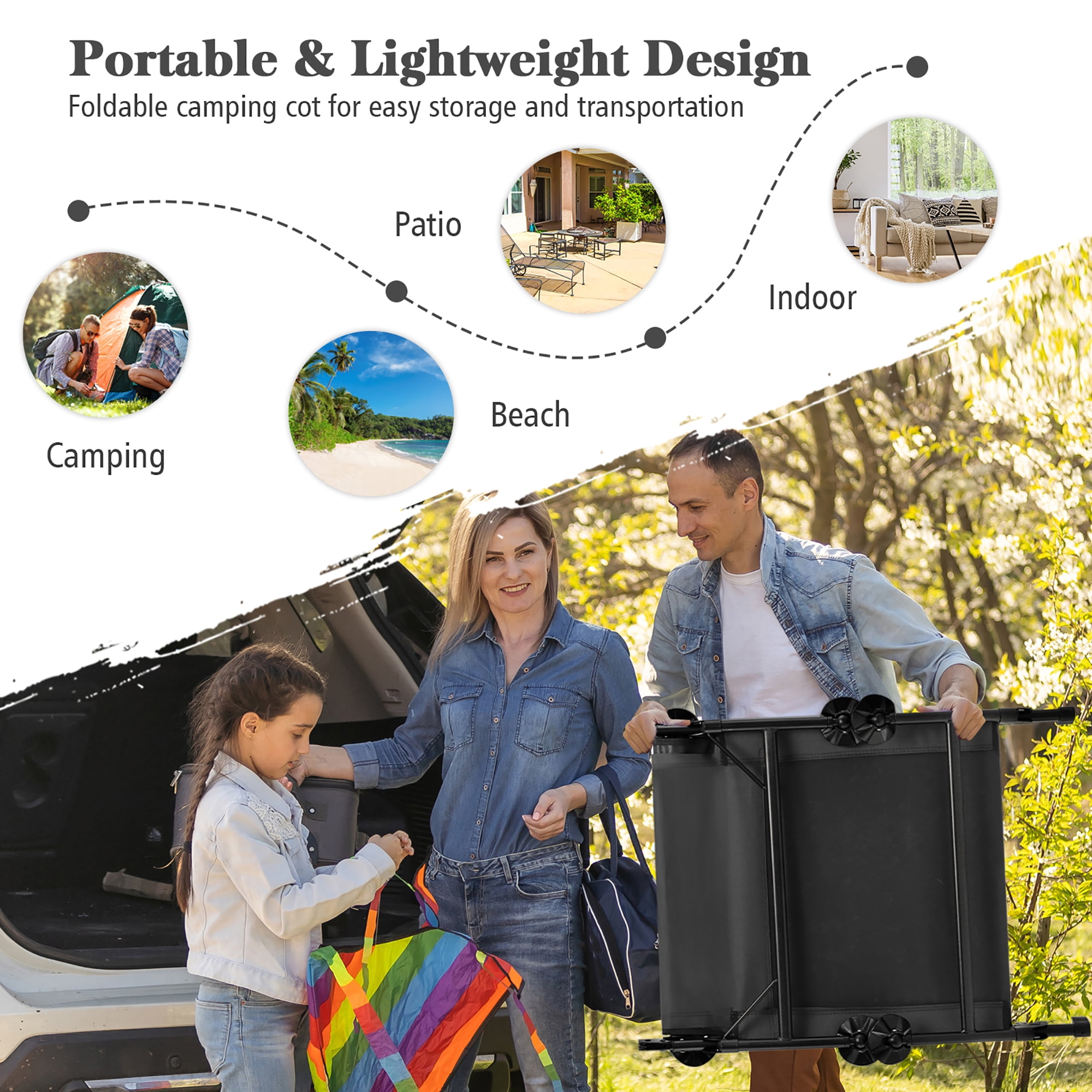 REDCAMP Lit de camp pliant - Wayfair Canada