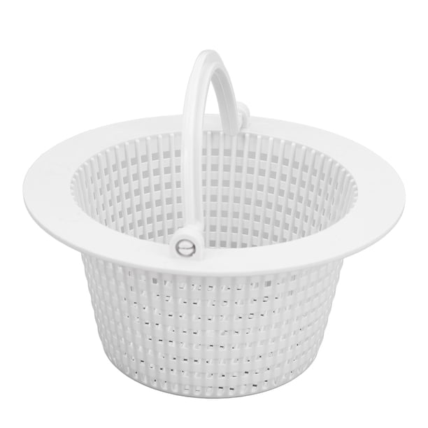 Cesta Para Skimmer De Piscina, Resistente Al Desgaste, Duradera, Base De 9,7 Cm, Cesta De Filtro De Piscina De Plástico De Larga Duración, 2 Piezas Para Piscina SPA