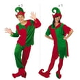 thumbnail image 2 of Adult Christmas Elf Couples Costume Kit, 2 of 2