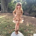 thumbnail image 4 of Vestido de tutú para niñas, otoño e invierno, 2022, vestidos de gasa tejidos para niñas, fiesta de cumpleaños de Navidad, ropa para niñas, 4 of 5