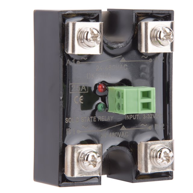 3-32VDC Courant de Commande de Relais à l'État Solide Inférieur Ou Égal à 20mA DC Control Double AC DC Control AC Relais de Commande Thermostat Régulateur de Tension Régulateur de Température