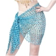 thumbnail image 2 of Fiudx Robe Femme Surdimensionnée Couleur Unie Mi-Longue Séchage Rapide Ajustée Jupe Économies d'Été Liquidation, 2 of 3