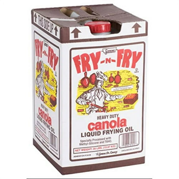 Admiration Fry-n-fry Heavy Duty Canola Liquid Frying Oil, 35 Pound