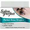 Salon Perfect Perfect Brow Shapers Cold Wax Strips, 21 count