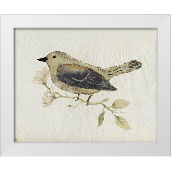 Murdock, Ramona 18x15 White Modern Wood Framed Museum Art Print Titled - Bird Study No. 2