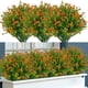 thumbnail image 1 of Flores Artificiales Naranja, Rojo Jormftte WMZL-2112-2, 1 of 7
