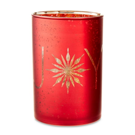 My Texas House 9.5 inch Large Red Glass Votive