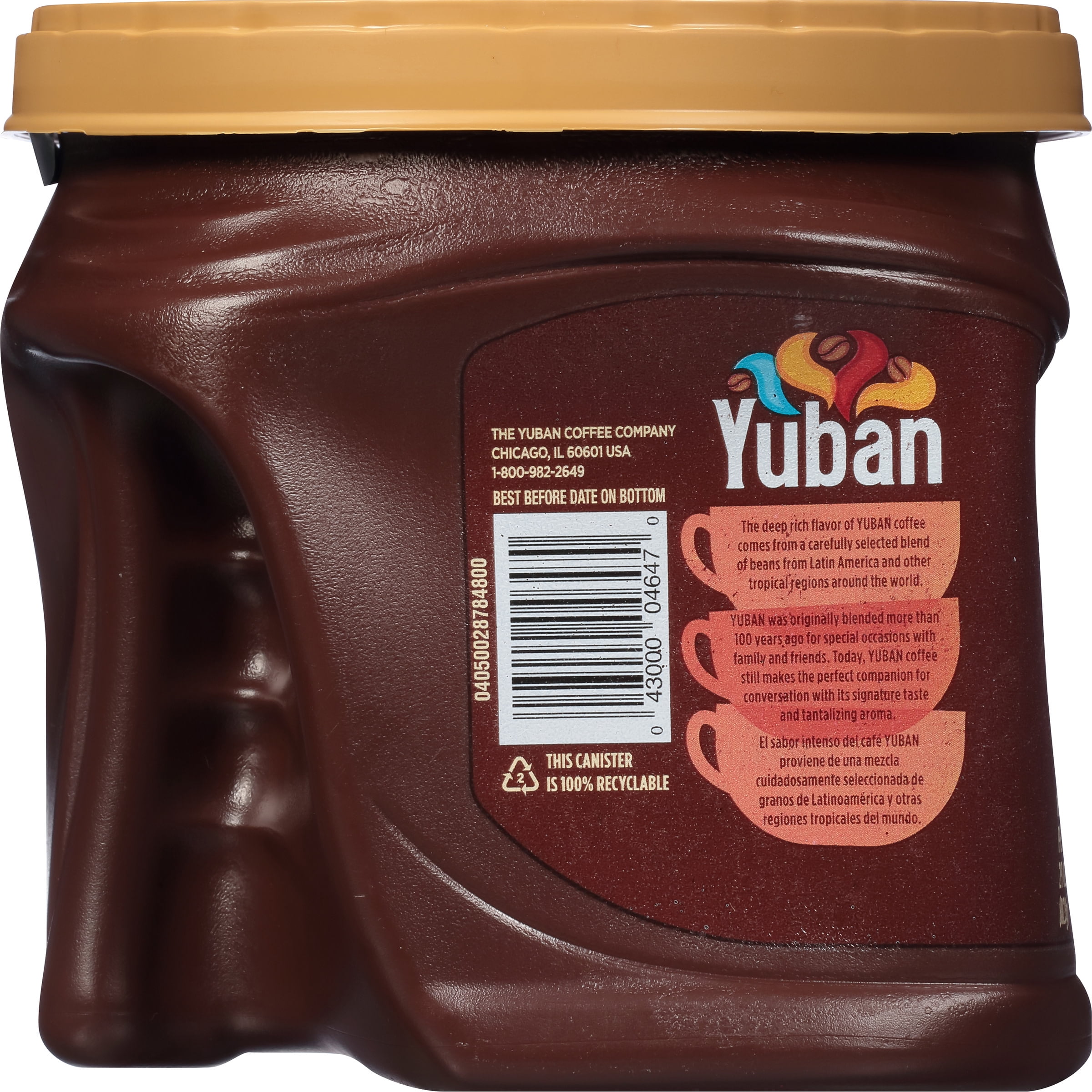 Yuban Dark Roast Ground Coffee 29 oz Canister