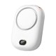 thumbnail image 1 of Ventilador de cuello colgante, Mini ventilador de cuello colgante con batería externa de 2000 mAh, ventilador de carga USB portátil, manos libres/diseño de flujo de aire potente y 3 velocidades Zhivalor 220287-1, 1 of 4