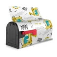 thumbnail image 3 of Pofeuu Dinosaur on Excavator Print Mailbox Covers Letterbox Cover Mailbox Wrap for Home Garden Yard Outdoor Decor -25.5x21 in, 3 of 8