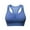 Blue, variant on LLYWEY Women Bras Full-Coverage Push up Wireless Bras Women Ladies Bralette Bra Style-1003 Women Support Bra Feature Adult Female Running Sports Bras Blue 34B