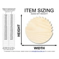 thumbnail image 2 of Unfinished Wood Scrubbing Sponge Shape | DIY Craft Cutout | up to 46" DIY 36" / 3/4", 2 of 3