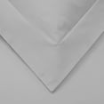 thumbnail image 3 of BNM Cotton Blend Duvet Cover Set, Full/ Queen, Light Grey, 3 of 4