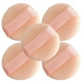 thumbnail image 4 of 5 mini borlas de maquillaje flocadas para el cuerpo, suministros de maquillaje para mujeres, 4 of 8