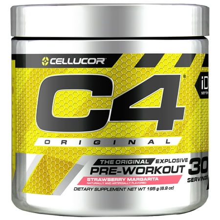 Cellucor C4 Original Pre Workout Powder, Strawberry Margarita, 30 (Best 7 Minute Workout)