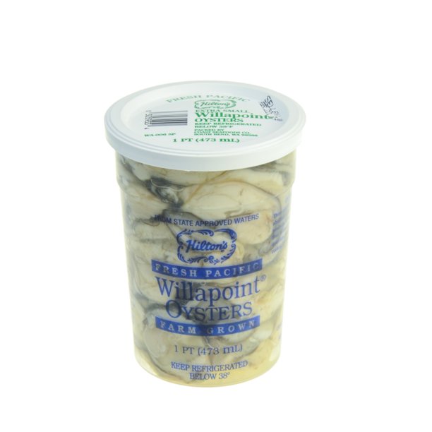 Hilton Fresh HandShucked Oysters Extra Small, 16 oz