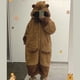 thumbnail image 2 of Disfraz de Cosplay de Capybara para adultos, pijamas de dibujos animados de Halloween, camisón de Anime, Onesie Kigurumi de unicornio, ropa de dormir de invierno, 2 of 5