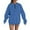 001 Light Blue, variant on Htigea Womens 1/4 Zip Up Sweatshirts Oversized Crewneck Pullover Fleece Tops Soft Cozy Everyday Sweatshirt Dark Blue S