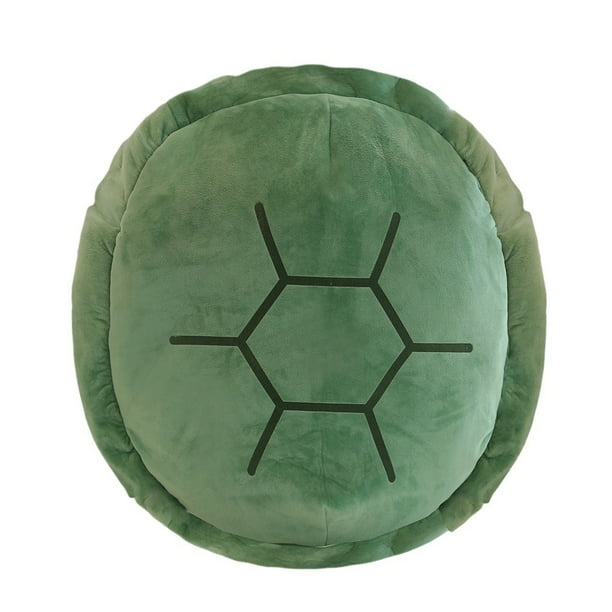 Almohada de concha de tortuga portátil Yeacher 32 pulgadas divertido vestido cojín de felpa gigante