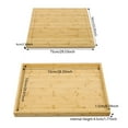 thumbnail image 2 of 11.02 Lbs Pine Wood Noodle Board Stovetop Cover Oversized Kitchen Serving Tray, 2 of 18