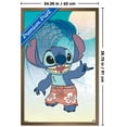 thumbnail image 3 of Disney Lilo And Stitch: Beach Vibes - Hang Loose Wall Poster, 22.375" x 34" Framed, 3 of 5