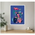 thumbnail image 2 of Kate and Laurel Framed Canvas Wall Art Print 'Christmas Dogs Love' by Rachel Lee, 18 x 24 Sylvie White Frame, Whimsical, Abstract Art for Wall Decor, 2 of 8
