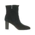 thumbnail image 4 of Franco Sarto Women's L-Pia Ankle Boot Black Suede 8.5M, 4 of 5
