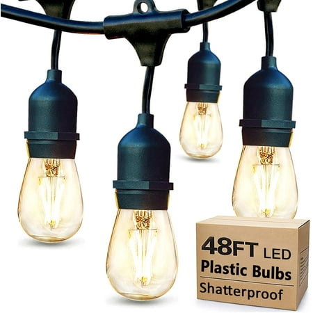 shatterproof edison string lights