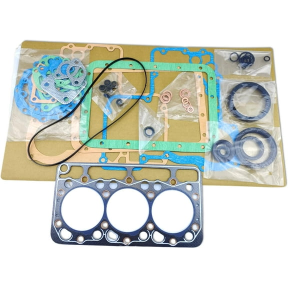 D950 Full Head Gasket Set Kit Compatible Compatible with Bobcat Kubota D950 Engine KH41 KH61 Tractor 543 533 543B 553B Loader F2100 F2000 B20 B1750 B7200