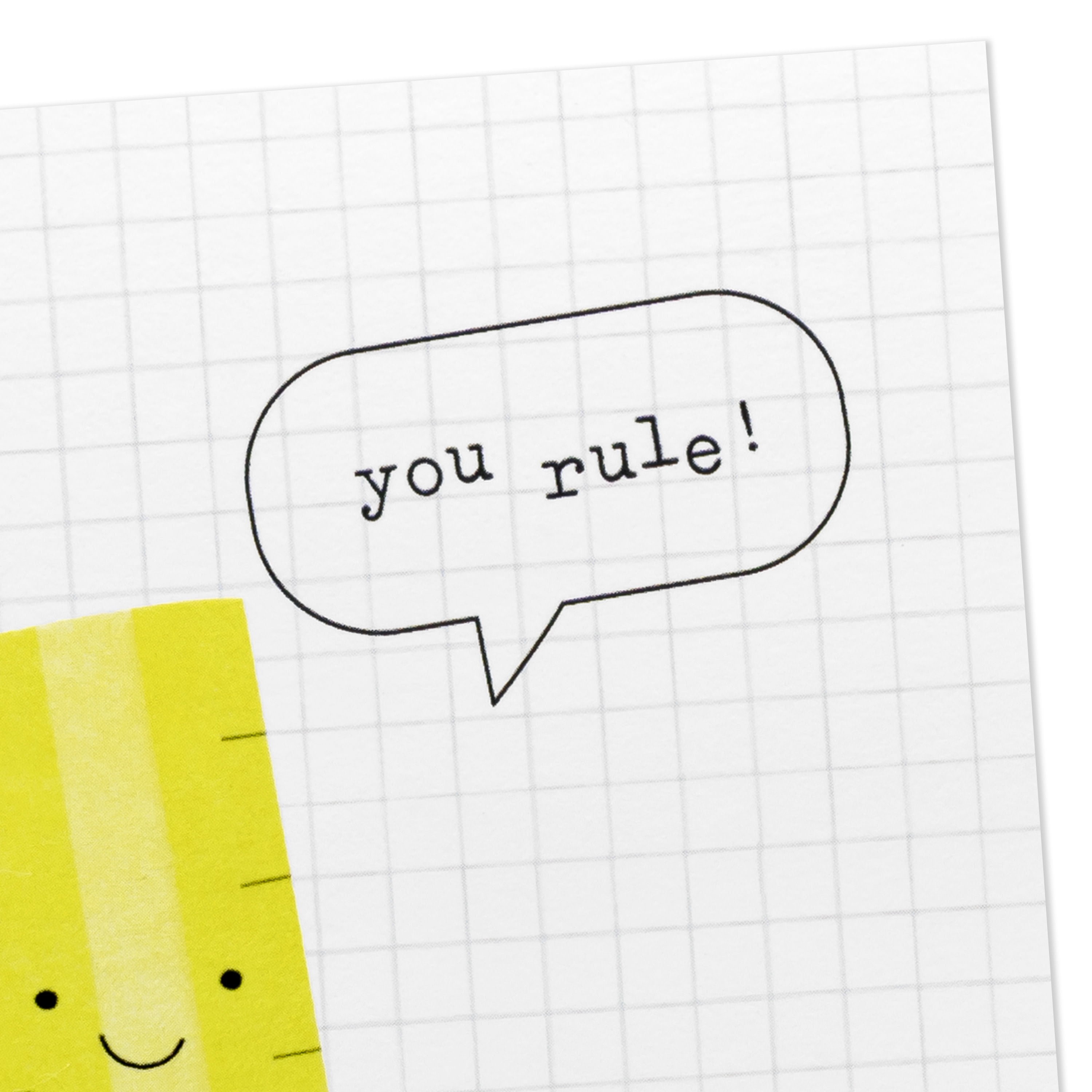 Hallmark Blank Notes (Happy Ruler), Pack of 10