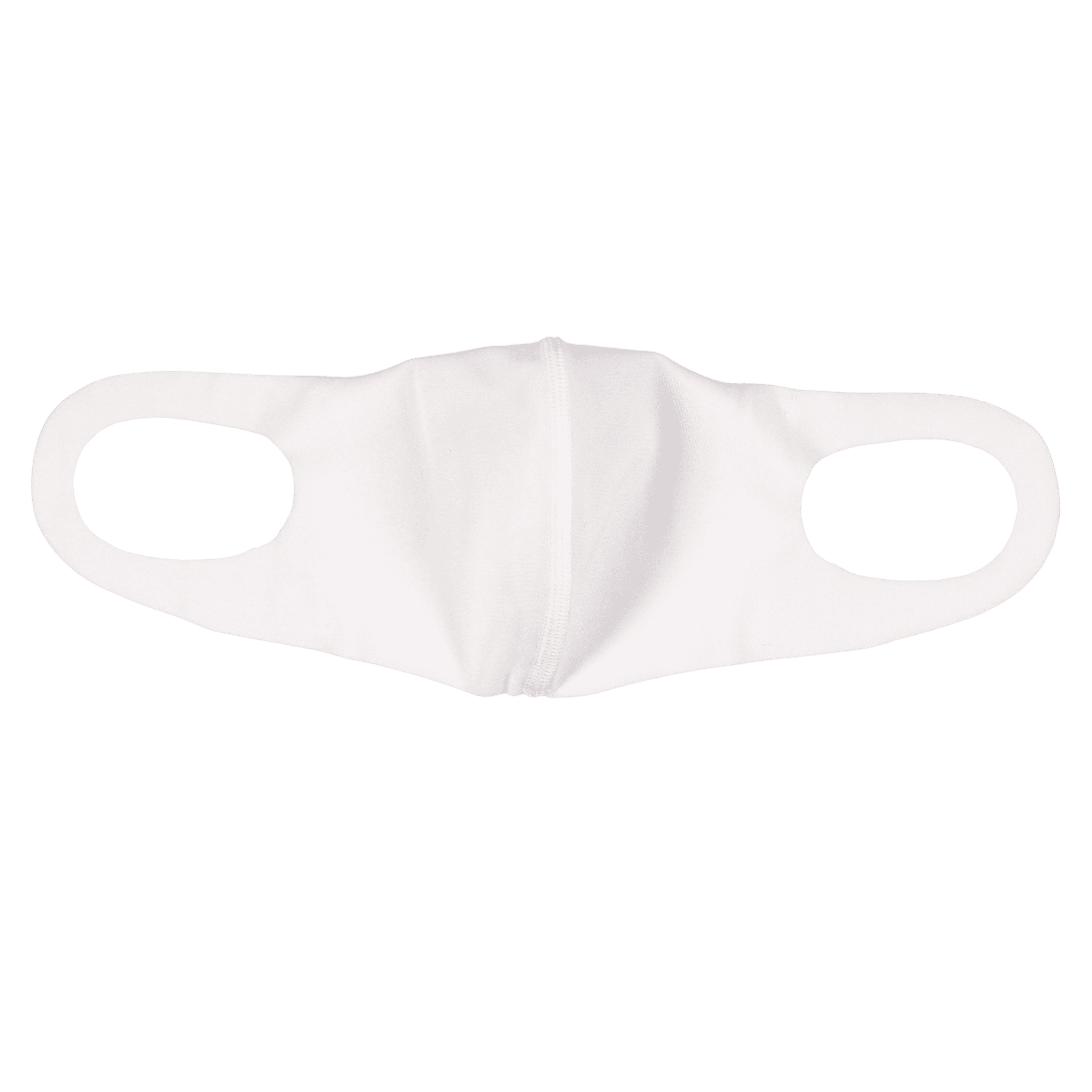 Reusable Cover Double Layer Washable Face Mask White, 4 pks