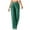 Green, variant on Diufon Straight Pants for Women Solid Color Lounge Pants Elastic Waist Pants with Pockets