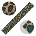 thumbnail image 5 of Yayeee Table Runner 70 inches Long for Home Kitchen Rectangle Dining Table Holiday Party Decoration, Green Leopard Pattern, 5 of 7