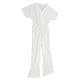 thumbnail image 5 of Mono Mono de Mujer Blanco con Cuello en V y Pierna Ancha para Exteriores ANGGREK Otros, 5 of 8