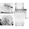 thumbnail image 3 of Ice Shaver, Manual Ice Crusher, Hand Crank Operated Ice Breaker Snow Cone Machine for Fast Crushing, Shaved Ice Maker for Home Bar Restaurant Party Cold Drinks, 3 of 7