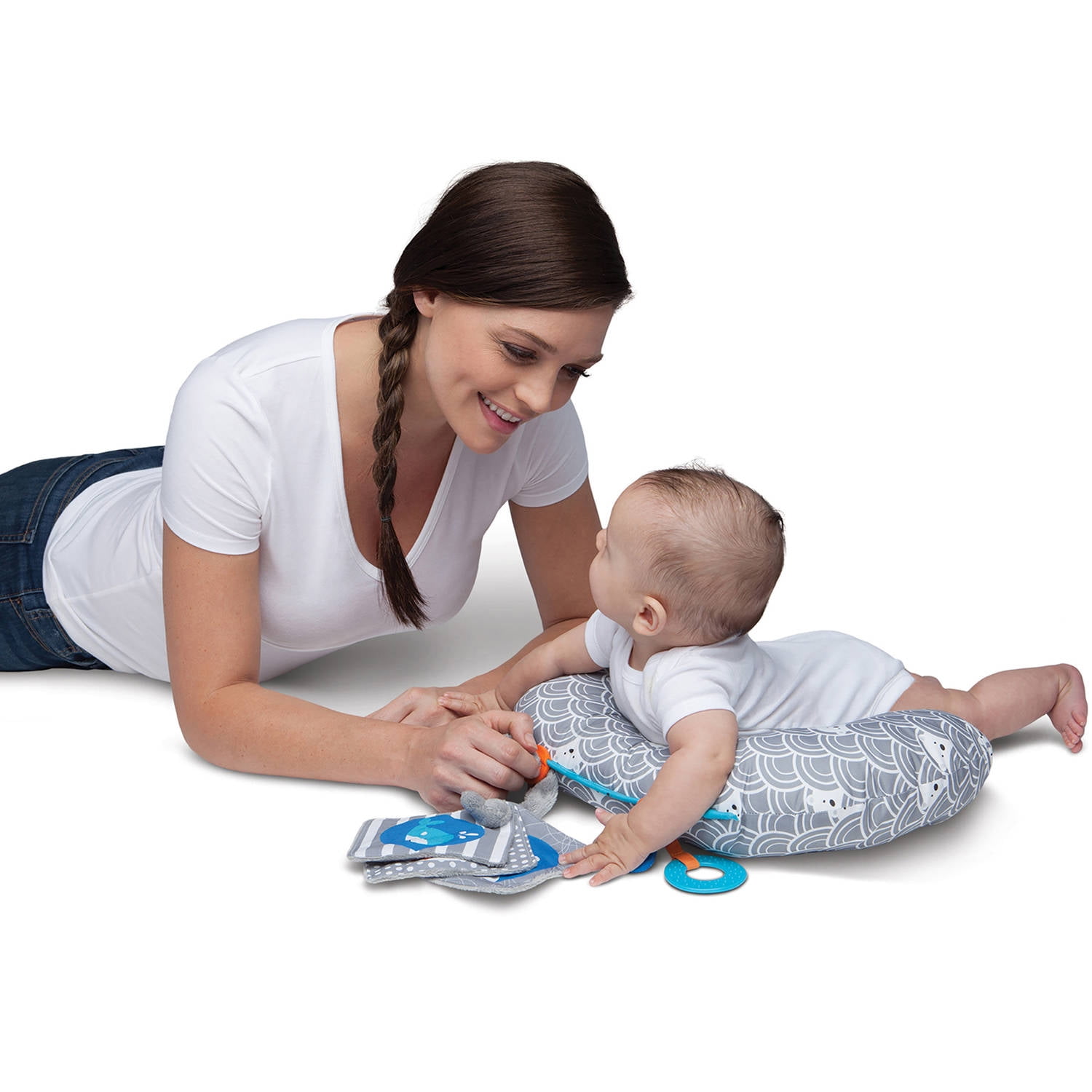 Using boppy for 2025 tummy time