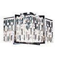 thumbnail image 1 of 4 Light Crystal Flush Mount, Espresso Finish, 1 of 1