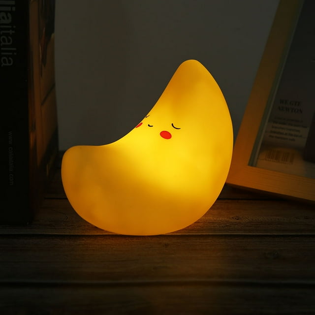 Luz de noche Jadeshay Lámpara de noche de Silicona amarilla