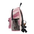 thumbnail image 4 of FORMRS School Backpack with Front Zippered Pocket 12" Student Travel Daypack, Soft Brown Pattern, 4 of 6