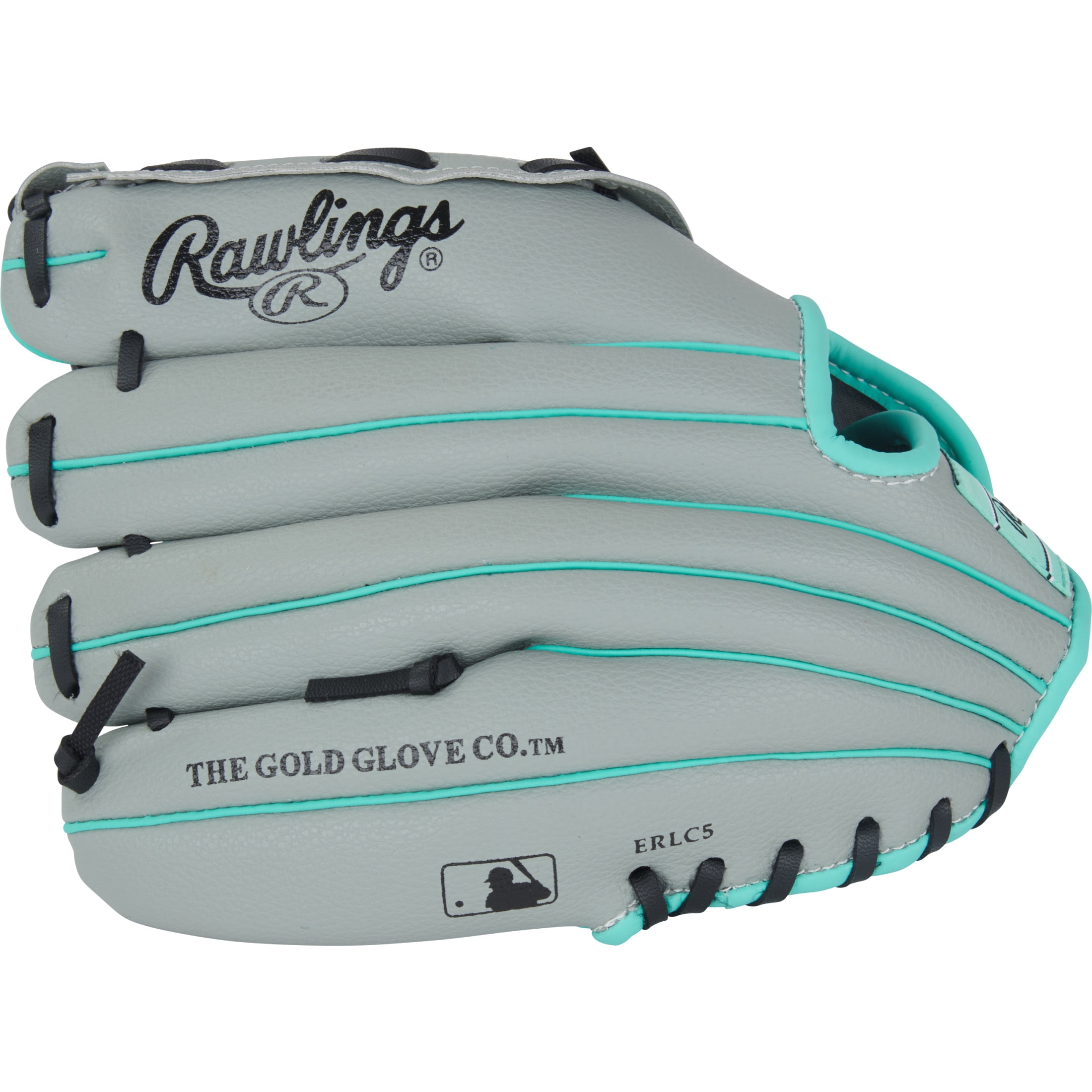 Rawlings Flex Palm Youth Softball Glove | 11-Inch | Basket Web | LHT | Gray