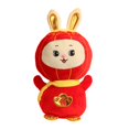 thumbnail image 3 of Linterna tradicional china muñeco de peluche de Conejo muñeco de Animal Linterna roja para el Año Nuevo Lunar Chino boda vacaciones 18cmx15cmx35cm Macarena, 3 of 8