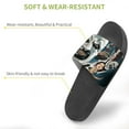 thumbnail image 3 of Terrifier Home Slippers Unisex House Sandals Breathable PVC Slides for Lounge, Beach, Travel 37(235mm), 3 of 8