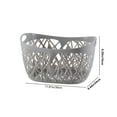 thumbnail image 3 of Xuniizn Household Bathroom Laundry Basket Dirty Clothes Basket Dirty Clothes Partition Shower Storage Basket Dirty Clothes Basket Portable Dirty Clothes Basket, 3 of 6